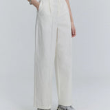 Classic Wide-Leg Trousers with Belt - Timeless Elegance