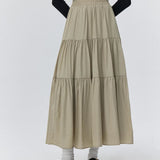Boho-Chic Tiered Maxi Skirt - Effortless Elegance for Any Occasion