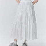 Boho-Chic Tiered Maxi Skirt - Effortless Elegance for Any Occasion