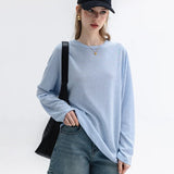 Breathable Loose Fit Wide Neck Tee: Effortless Style