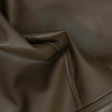 Woman's Cropped Moto Jacket - Spring/Autumn Outerwear