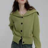 Women's Open Front Cardigan Sweater - Casual Comfort Knit