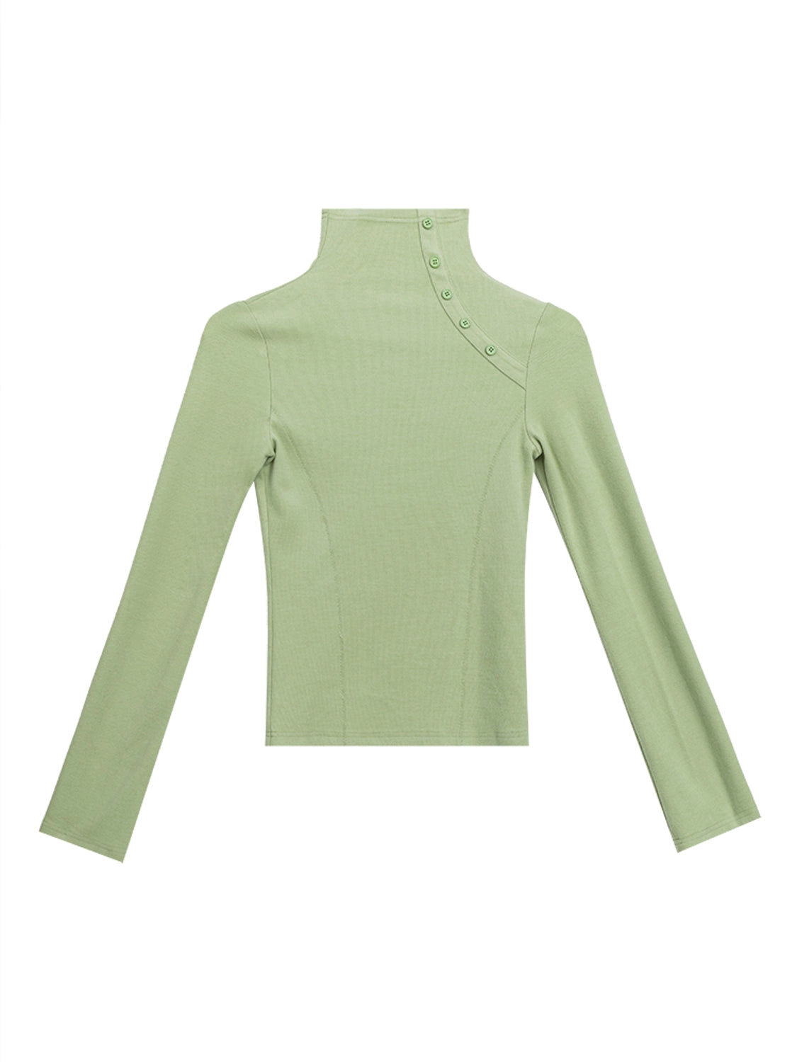 Women's Slim Fit Ribbed Turtleneck - Long Sleeve Knit Base Layer for Fall/Winter