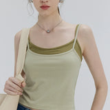 Essential Slim-Fit Tank Top with Delicate Strap Detail
