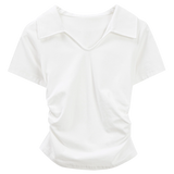 Women's Classic Collared Short-Sleeve T-Shirt