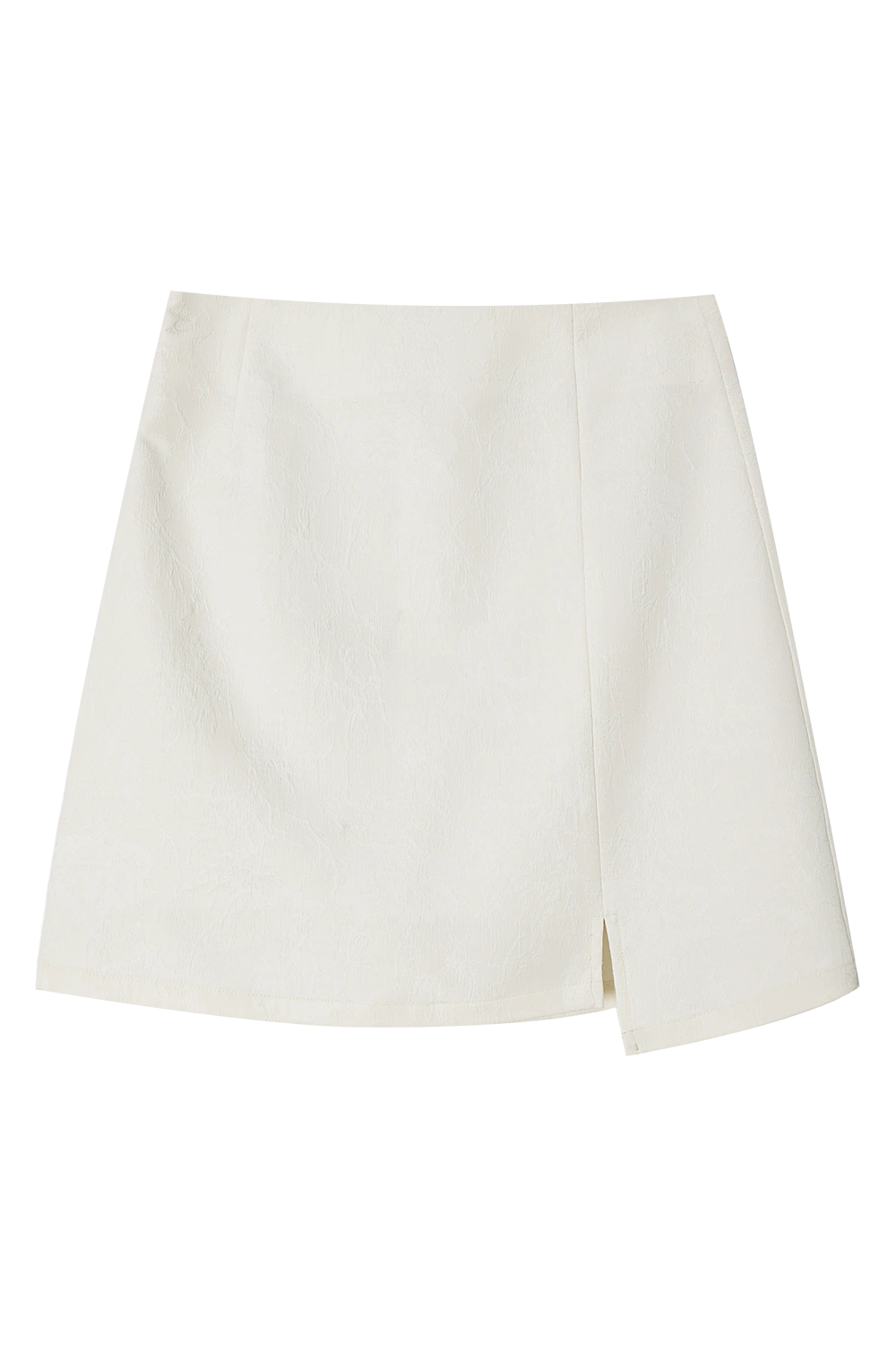Chic Textured Mini Skirt with Subtle Flare