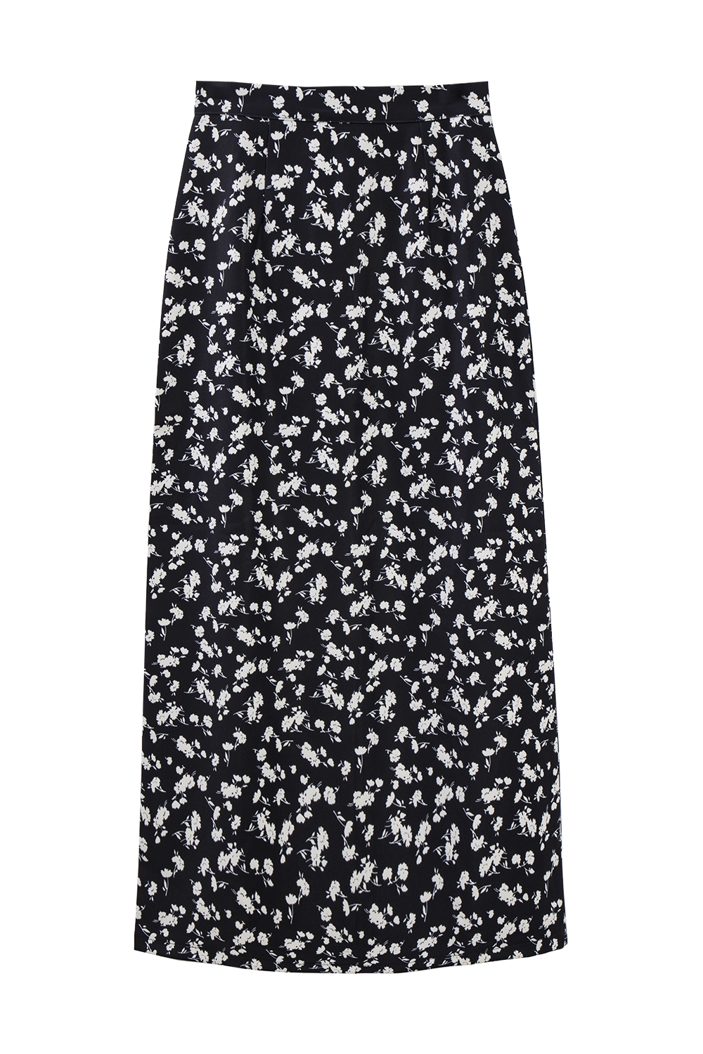 Women's Printed High-Waisted Midi Skirt