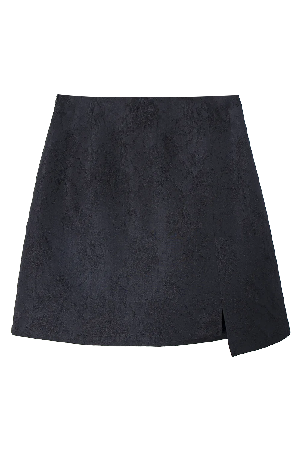 Chic Textured Mini Skirt with Subtle Flare