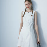 Women's Elegant A-Line Sleeveless Mini Dress