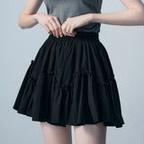 Skirt Mini Ruffle Bertingkat