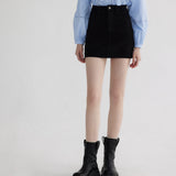 Fashionable Urban High-Waisted Denim Skirt