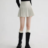 Women's Pleated A-Line Skirt
