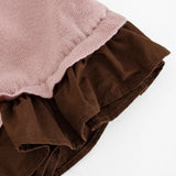 Áo len dệt kim ấm cúng với điểm nhấn Ruffle