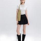 Frilled Layered Mini Skirt