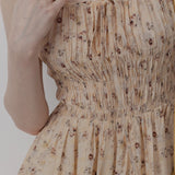 Váy Midi Cami in họa tiết cổ điển mùa hè dành cho nữ