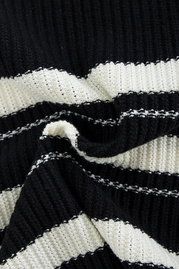 Nautical Stripe Knit Tank Top
