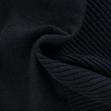 Áo len ngắn tay có gân sành điệu với đường viền cổ tròn