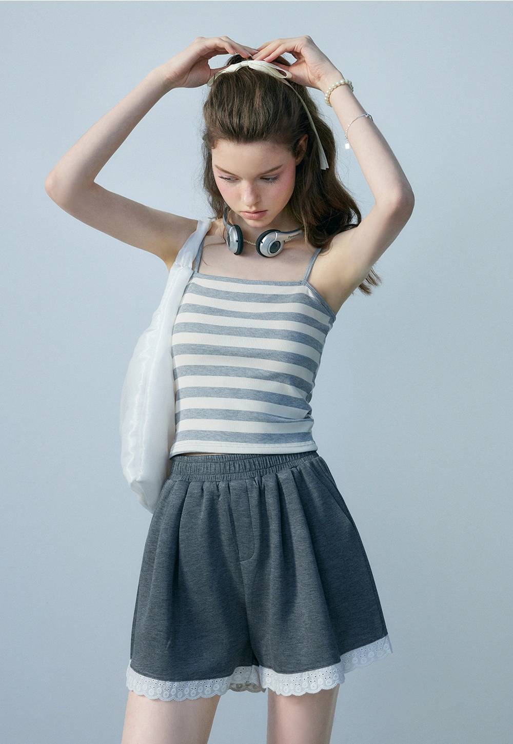 Women's Striped Camisole - Slim fit, perfect for summer layering