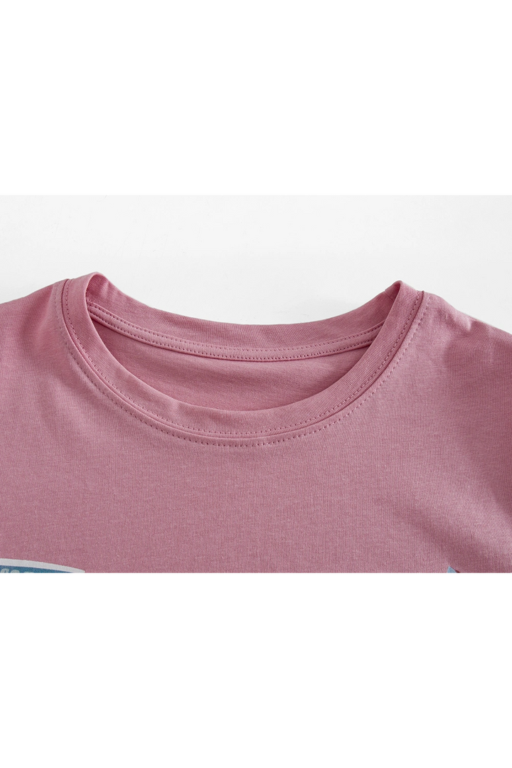 T-Shirt Kasual Cetak Nanas Wanita - Gaya Musim Panas yang Seronok & Suka bermain