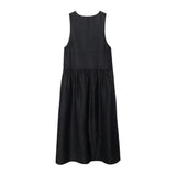 Sleeveless A-line Dress, Light and Comfortable for Daily Wear
