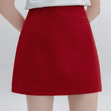 Skirt Mini A-Line yang Elegan untuk Pakaian Bergaya