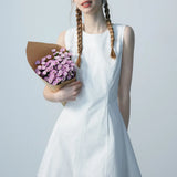 Women's Elegant A-Line Sleeveless Mini Dress