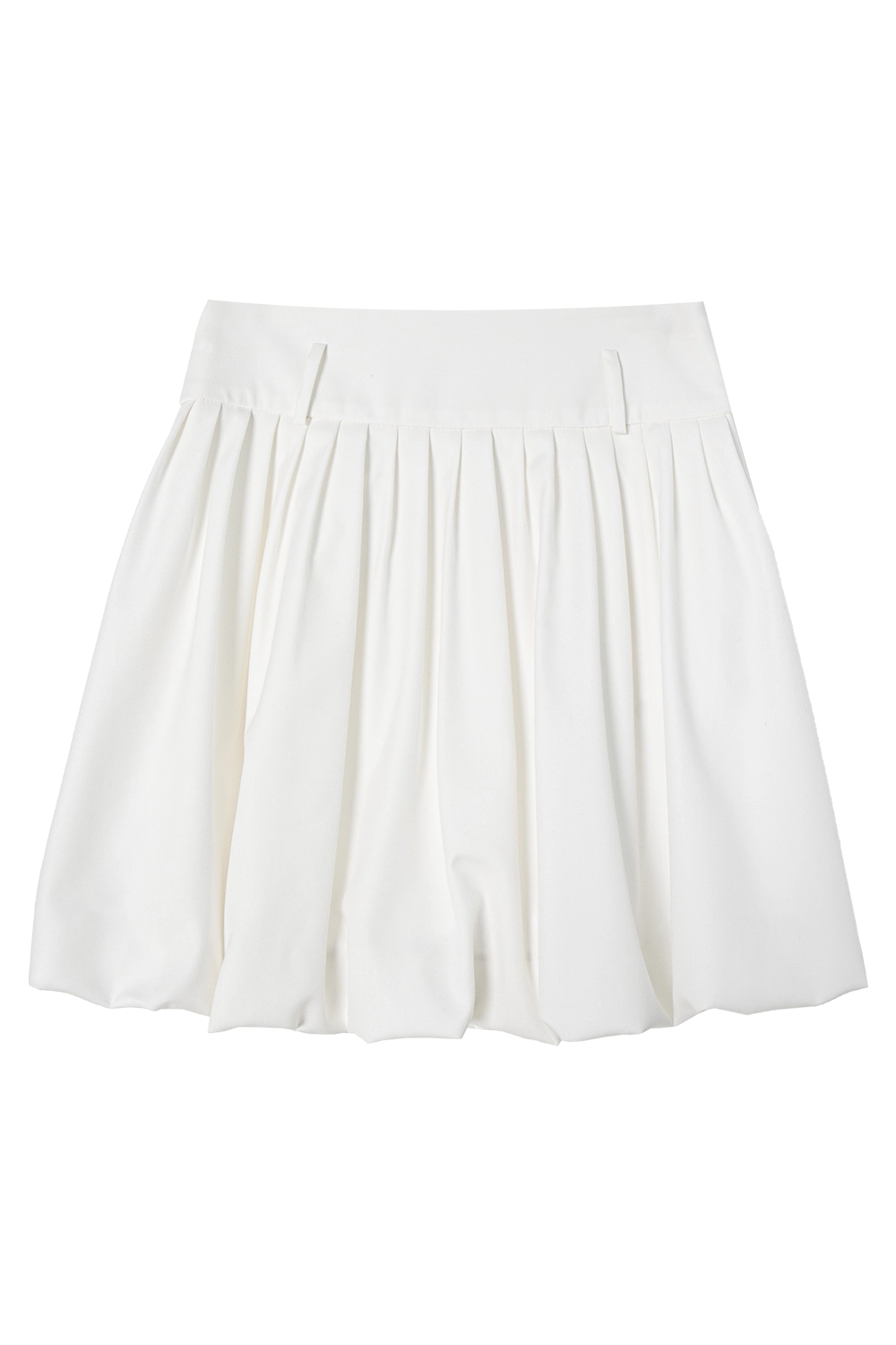 Skirt Mini Berlipat Klasik dengan Potongan A-line yang Elegan