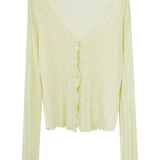 Lightweight Long-Sleeve Button-Up Cardigan - Cozy Layering Piece