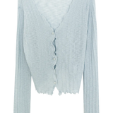Lightweight Long-Sleeve Button-Up Cardigan - Cozy Layering Piece