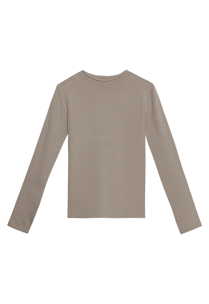 Women's Casual Long Sleeve T-Shirt – Versatile and Comfortable Cotton Top