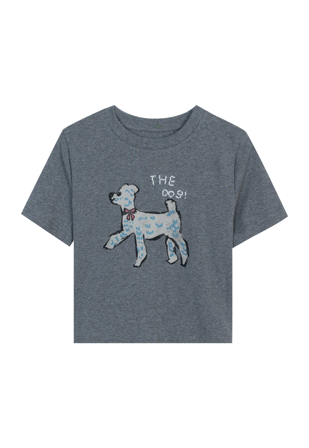 Women's Graphic T-Shirt with Dog Print