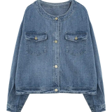 Classic Denim Jacket, Fashionable Versatile Piece