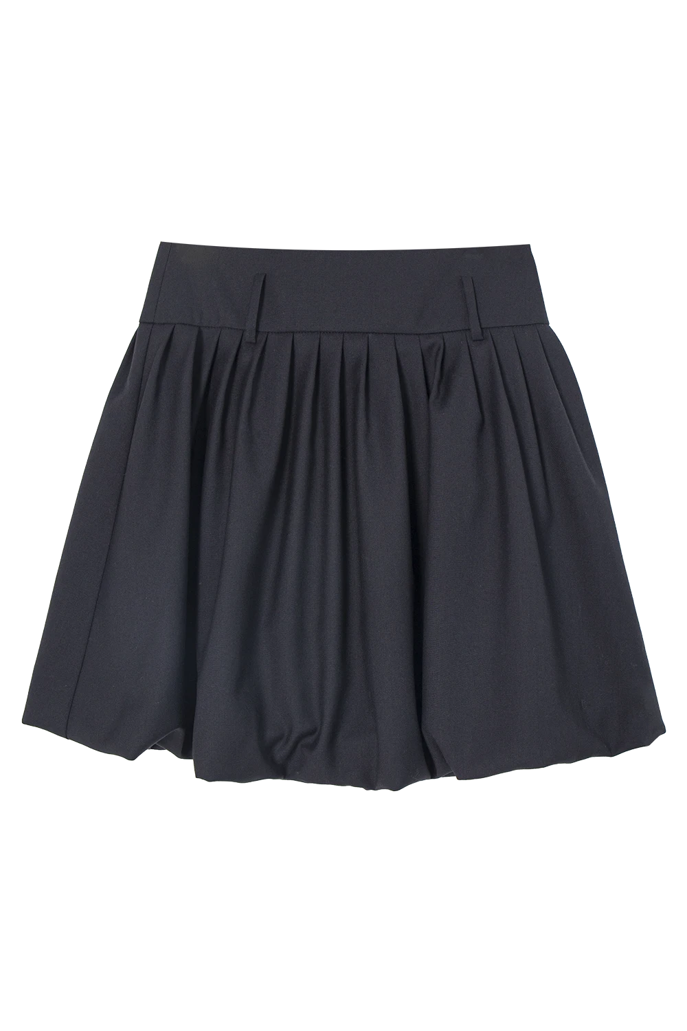 Skirt Mini Berlipat Klasik dengan Potongan A-line yang Elegan