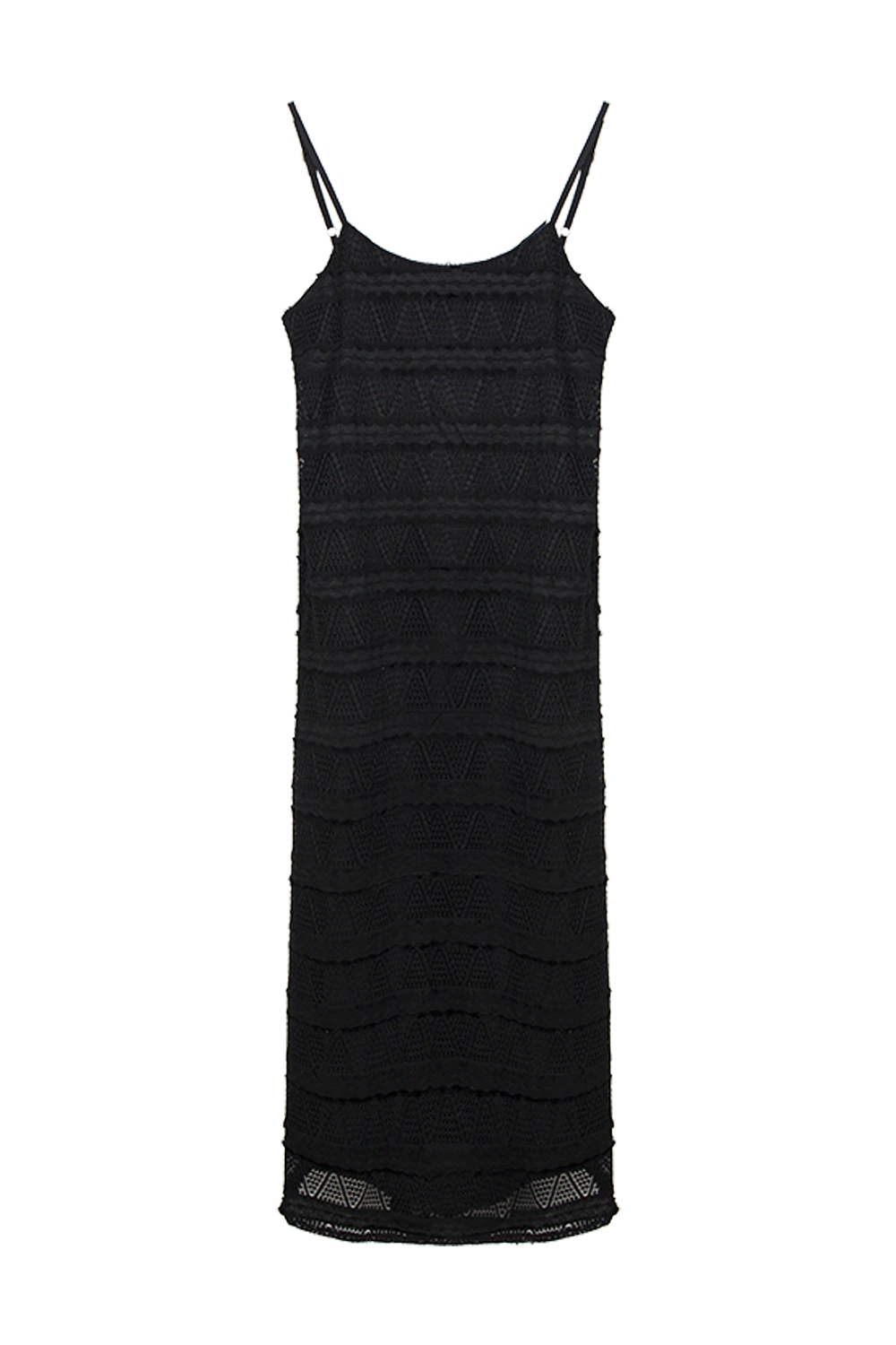 Fine Striped Spaghetti Strap Bodycon Dress, Elegant Urban Charm