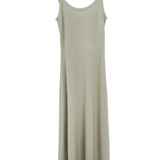 Flowy Midi Camisole Dress with Delicate Strap Details